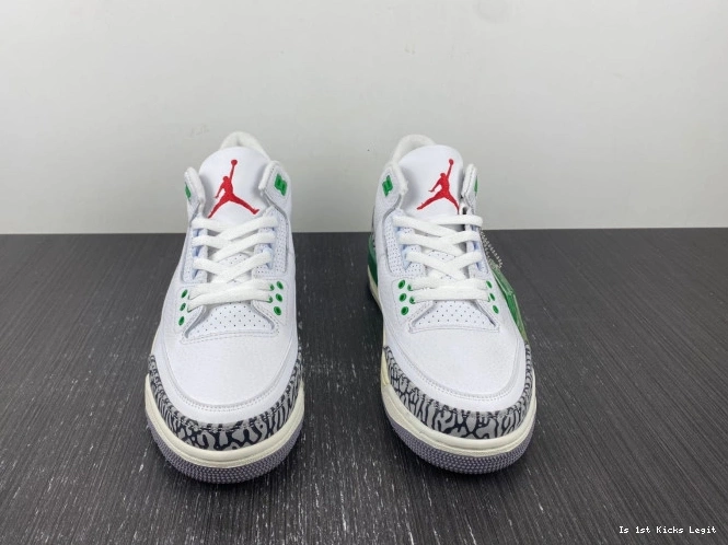 Jordan Green CK9246-136 (W) Retro 3 Lucky 0814